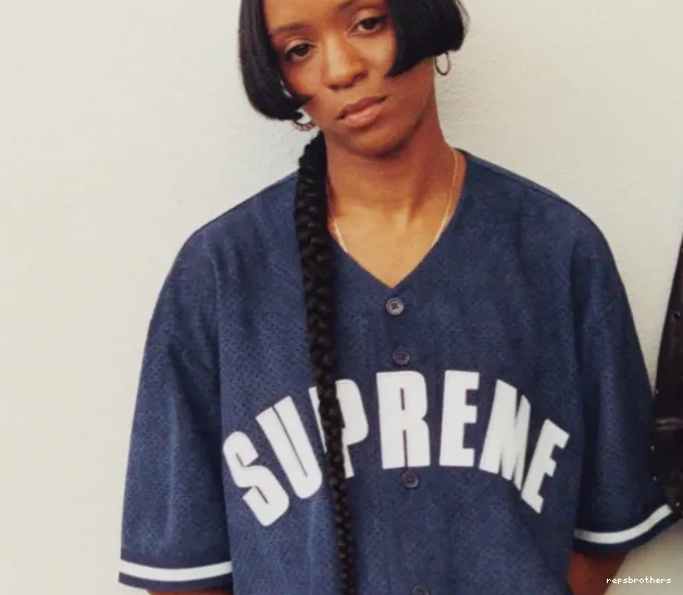 short BASEBALL ULTRASUDE baseball MESH mesh JERSEY suede sleeved 24SS 0729